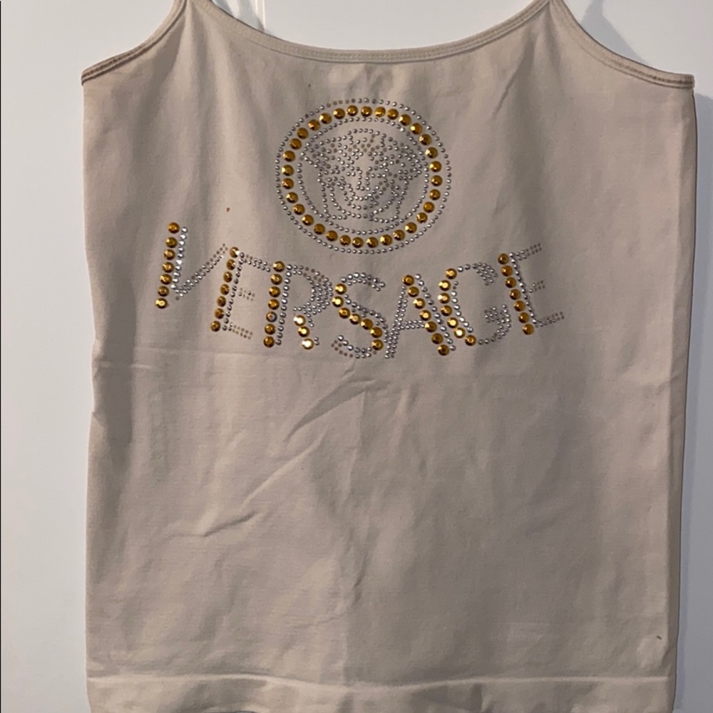 Versace Crop Top/Tank Top
